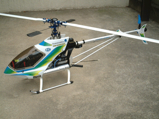 ヒロボー スカディ機体のみ （初心者のへなちょこラジコン）